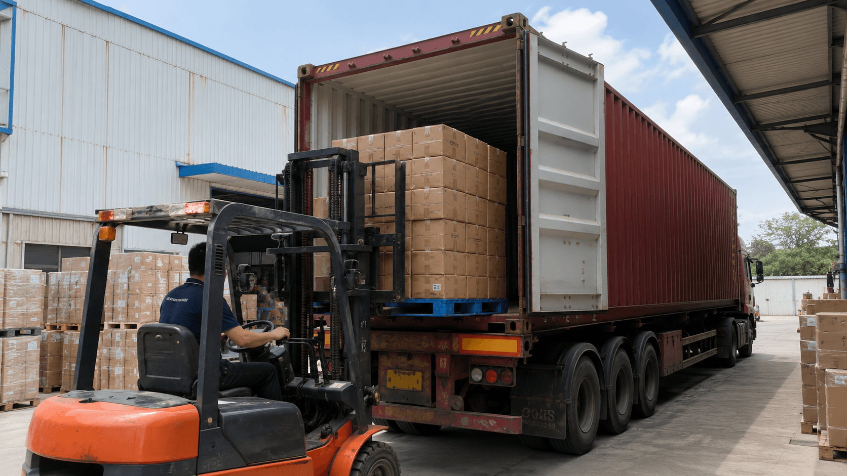Verpackung und Lieferung