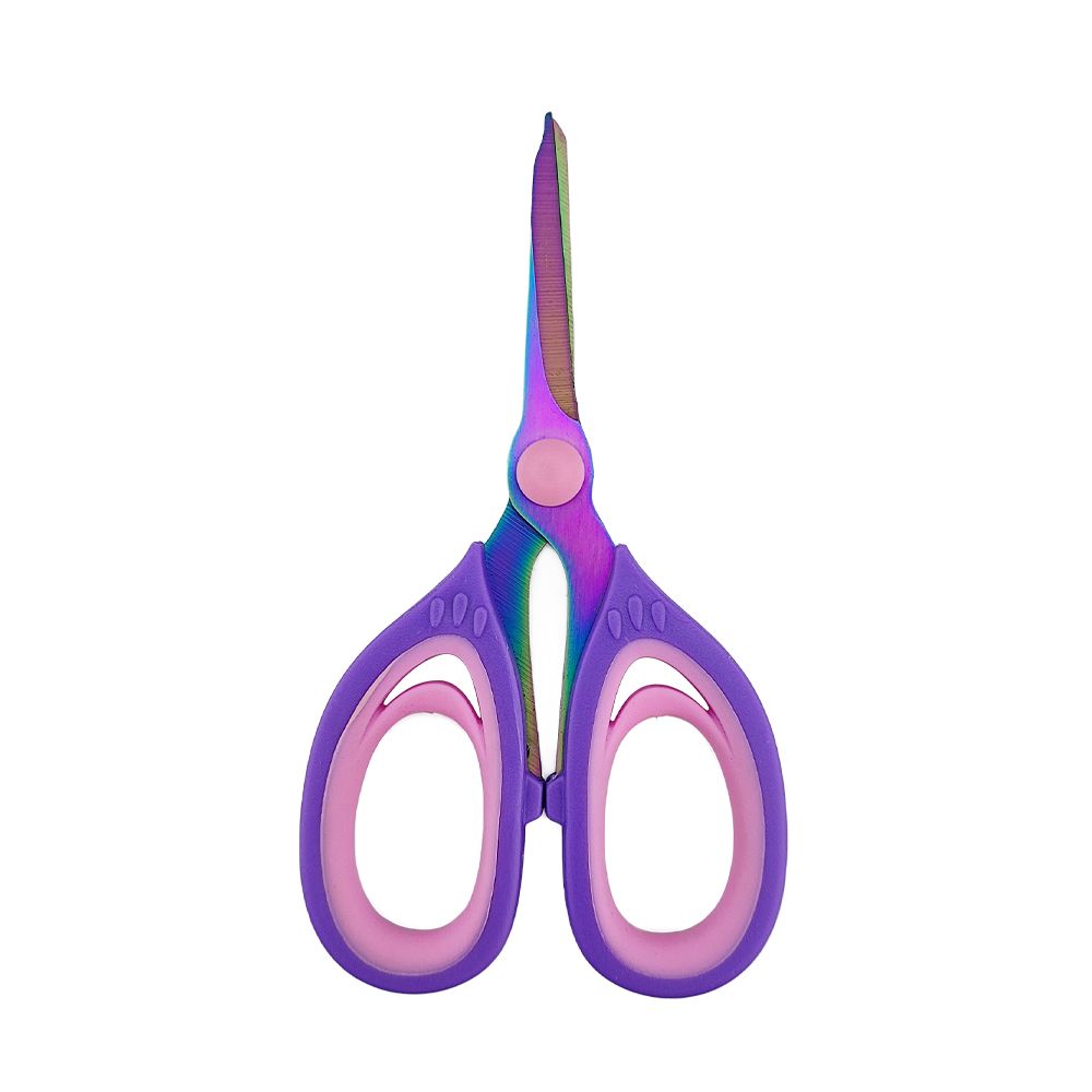 Rainbow Titanium Coated Household Scissors